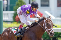 Competitive Edge, John Velazquez aboard, wins the Pat Day Mile (GIII) at Churchill Downs in Louisville, Kentucky.