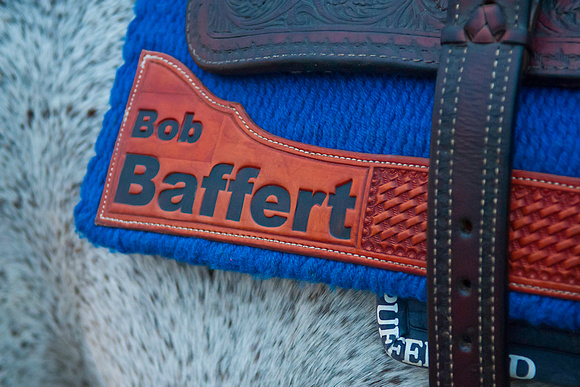 Baffert's Saddlecloth
