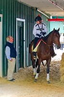 Shug McGaughey with Jenn Patterson and Orb
