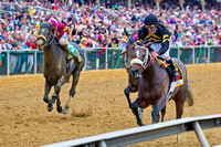 Oxbow, Gary Stevens up, wins the GI Preakness Stakes