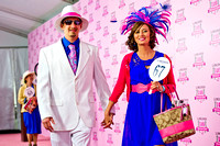 Contestants in the Kentucky Oaks Fashion Show.