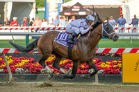 Commissioner, with Javier Castellano up, wins the Pimlico Special (GIII) at Pimlico Race Course in Baltimore Maryland.