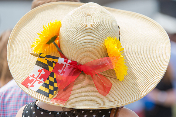 Scenes from Preakness Day at Pimlico Race Course in Baltimore, Maryland.