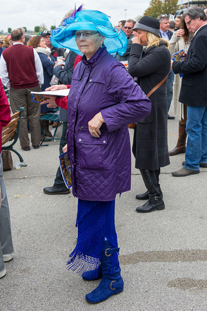 Fashion & Hats on Breeders' Cup Friday at Keeneland Race Course.