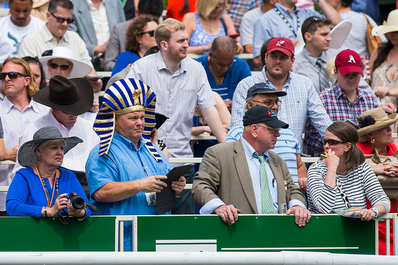 Scenes from Belmont Stakes Day at Belmont Park in Elmont, New York.