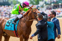Catalina Red, Javier Castellano aboard, wins the Churchill Downs Stakes at Churchill Downs in Louisville, Kentucky.