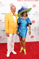 Mary Wilson of the Supremes at the Red Carpet at the Kentucky Derby at Churchill Downs in Louisville, Kentucky.