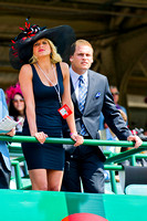 Fashions, hats and the scene from the 140th Kentucky Derby.
